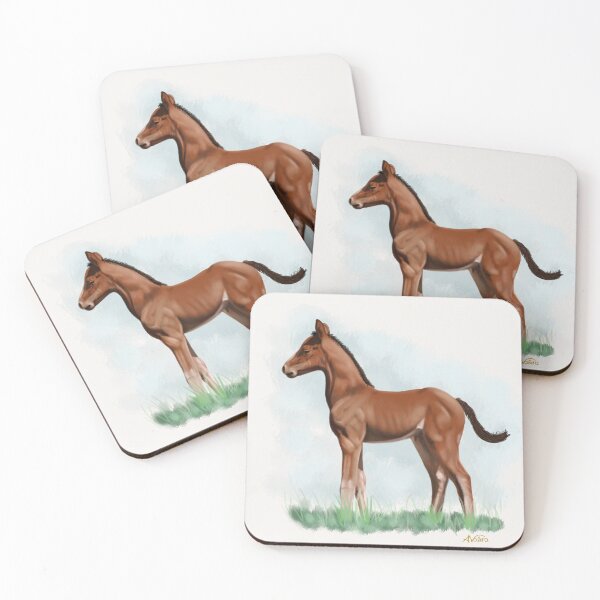 Item preview, Little foal, art for kids designed and sold by ALVALERA.