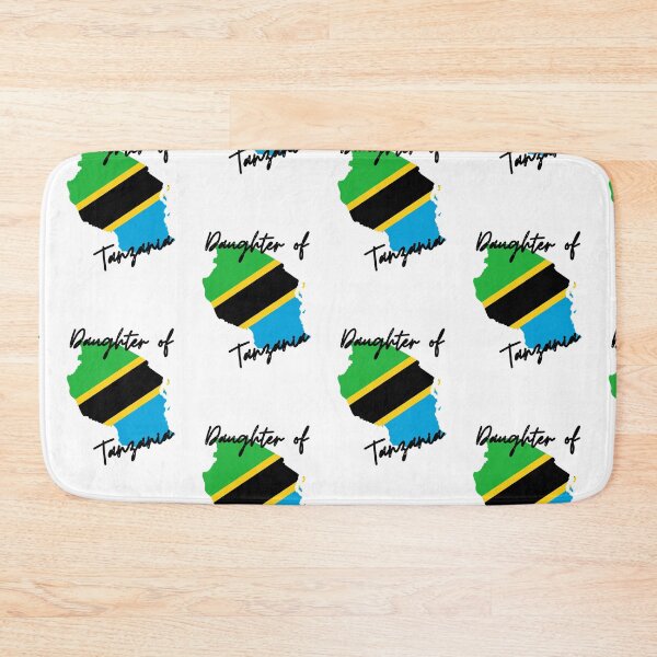 Item preview, Daughter of Tanzania Map Flag designed and sold by NovawayDirect.
