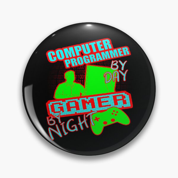 Artikelvorschau, Computerprogrammierer bei Tag Gamer bei Nacht entworfen und verkauft von printhappy4you.