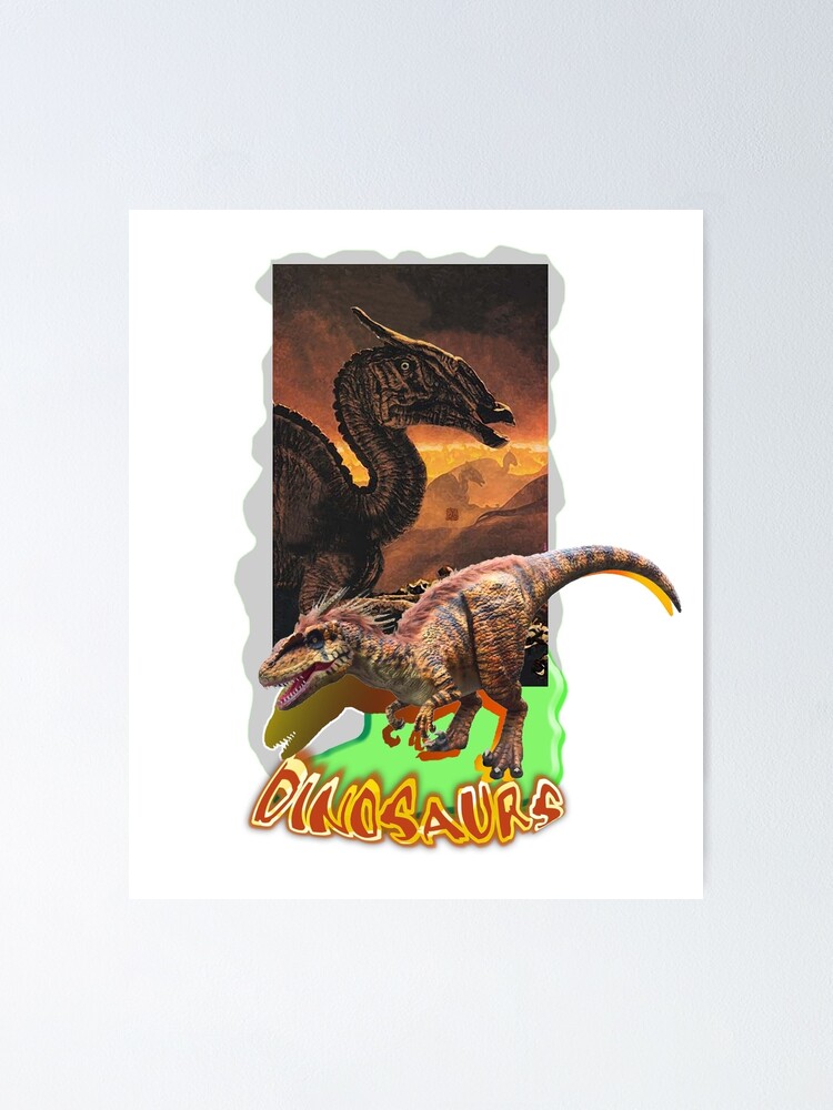 OLIKIUS Dinosaur Poster Animal Poster Types of Dinosaur Educational Poster  Unframed 12x18inch