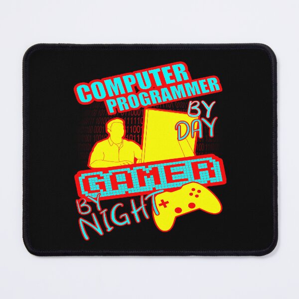 Artikelvorschau, Computerprogrammierer bei Tag Gamer bei Nacht entworfen und verkauft von printhappy4you.