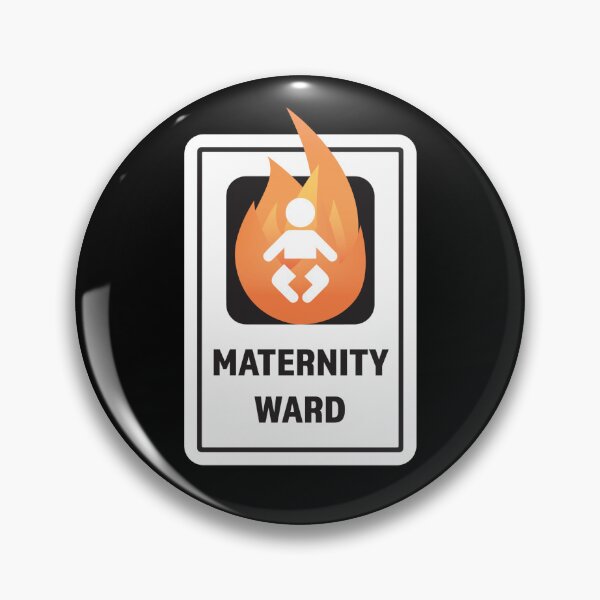 Item preview, Fire in the Maternity Ward designed and sold by Design-on-Task.