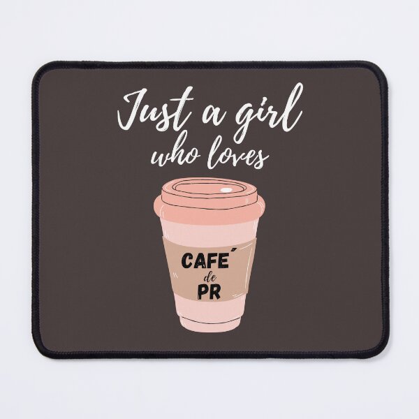 Item preview, Just A Girl Who Loves Coffee designed and sold by Rockopolys.