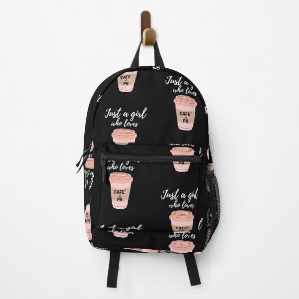 Item preview,  Just A Girl Who Loves Coffee  designed and sold by Rockopolys.