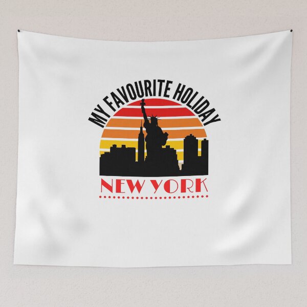 Item preview, New York My Favourite Holiday NYC designed and sold by MerchByCraig.