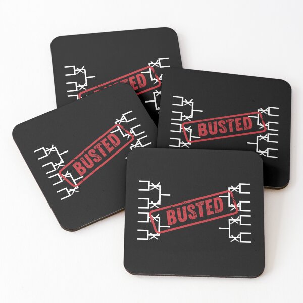 Item preview, Busted Brackets - College Basketball Brackets designed and sold by MacAndMoose.