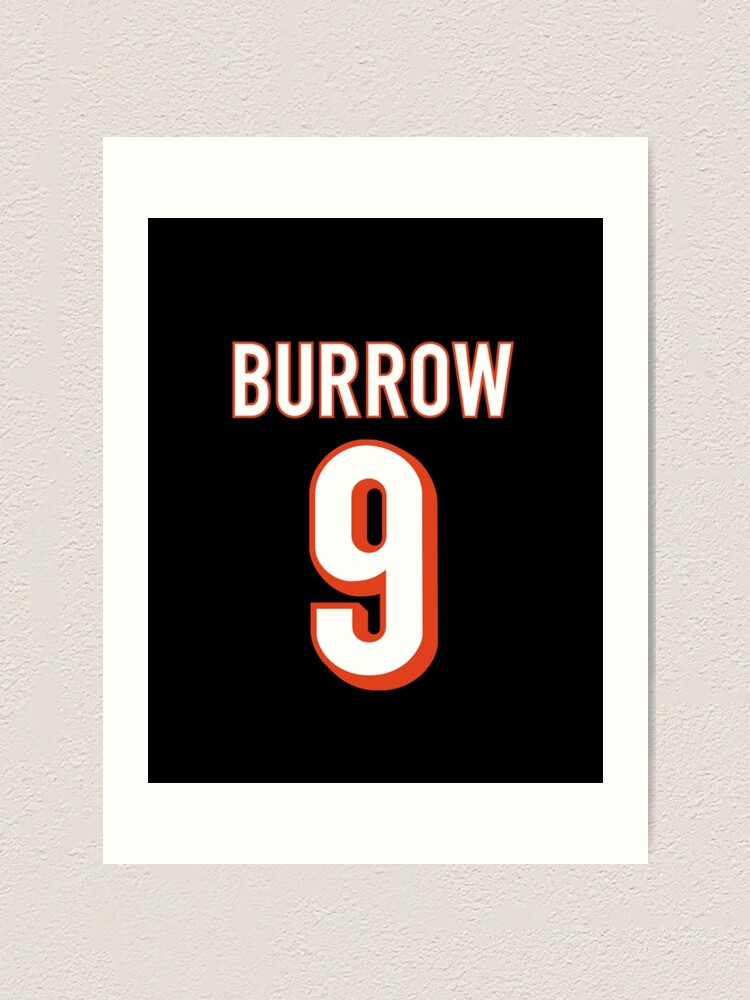 Burrow Jersey Art Print for Sale by cocreations