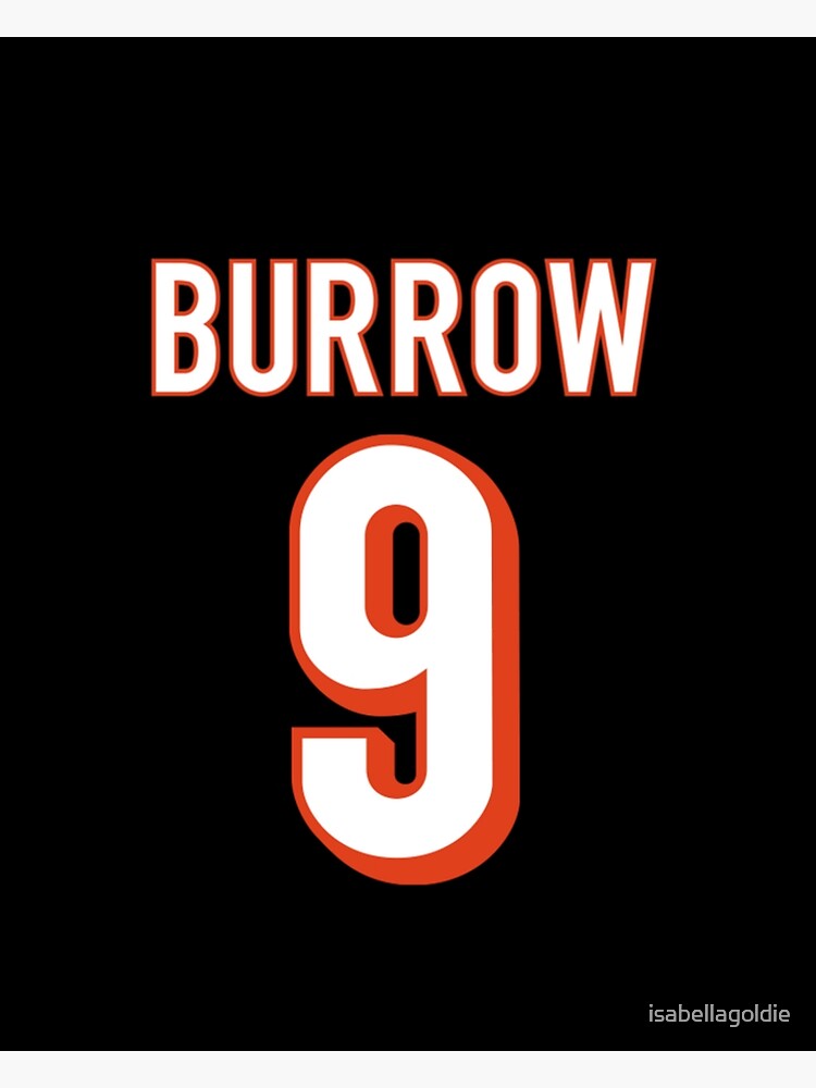 joe burrow jersey Essential T-Shirt for Sale by isabellagoldie