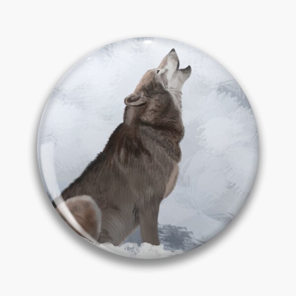 Item preview, wolf on white background designed and sold by ALVALERA.