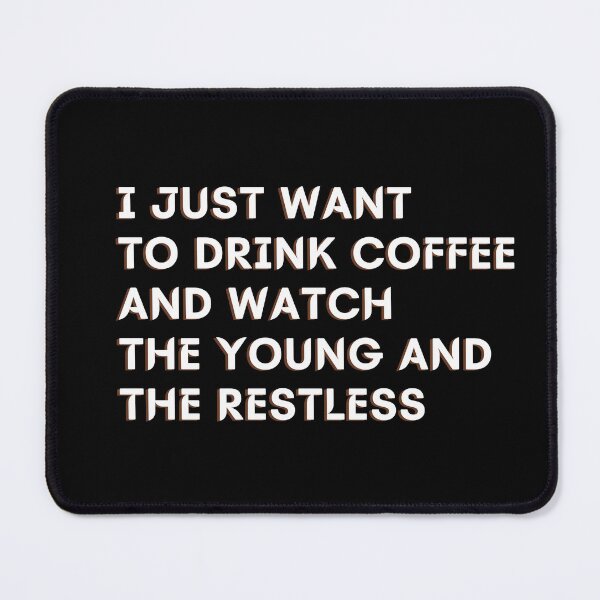 Item preview,  Solo quiero tomar café y ver a los jóvenes y los inquietos, los amantes del café, la hora del café. designed and sold by BasmatiShop ⭐⭐⭐⭐⭐ (458k).
