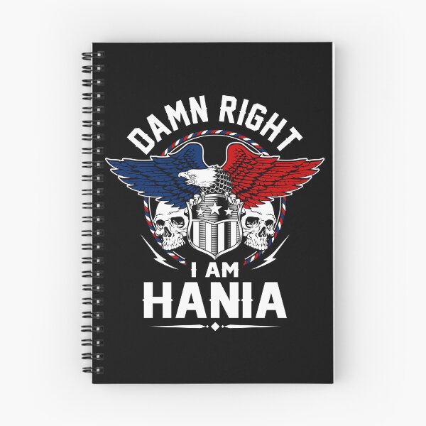 Item preview, Hania Name T Shirt - Damn Right I Am Hania Gift Item Tee designed and sold by hautalachante.