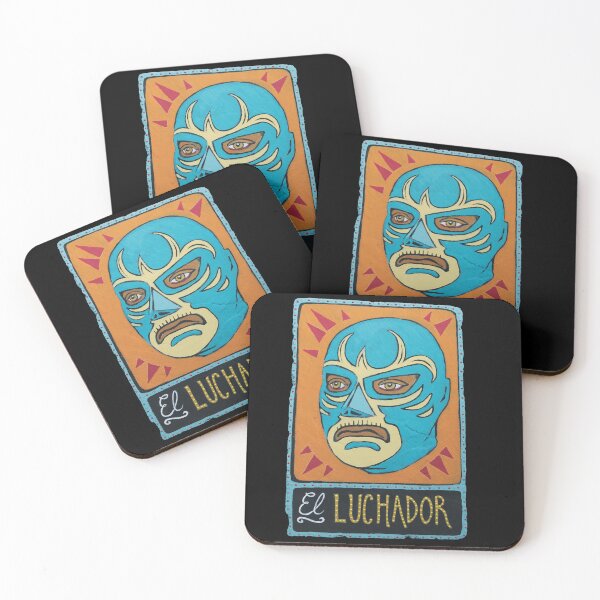 Item preview, El Luchador designed and sold by Maggie M. McEleney - Images.