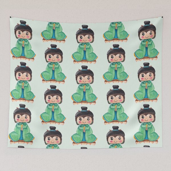Item preview, Watercolor - It's a boy (Green background) designed and sold by Karolien Kenis.
