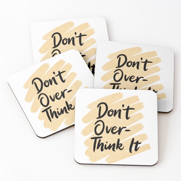 Item preview, Don't Over-Think it , Stop Overthinking , I think to much designed and sold by Designting.