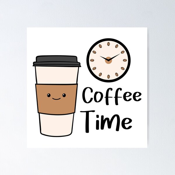 Artikel-Vorschau von Kaffeezeit Kawaii Tasse, designt und verkauft von builder-designs.