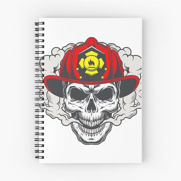 Item preview, Firefighter Skull designed and sold by stargazerdesign.