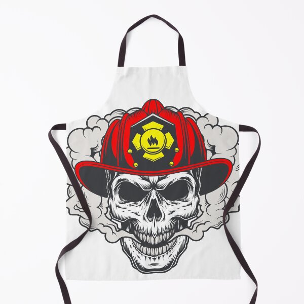Item preview, Firefighter Skull designed and sold by stargazerdesign.