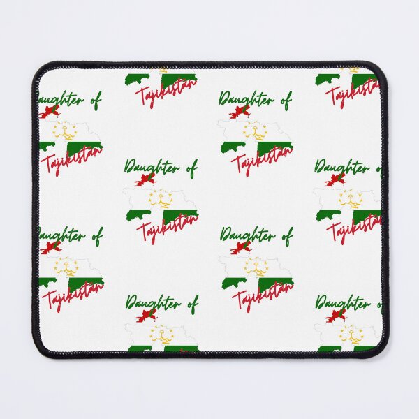 Item preview, Daughter of Tajikistan Map Flag designed and sold by NovawayDirect.