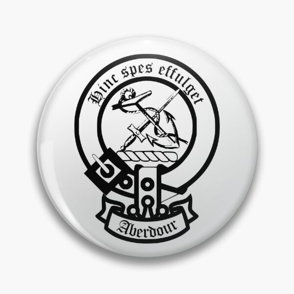 Item preview, Aberdour Scottish Clan Surname crest designed and sold by BagTown Clans.