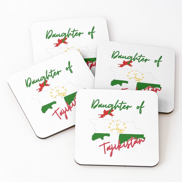 Item preview, Daughter of Tajikistan Map Flag designed and sold by NovawayDirect.