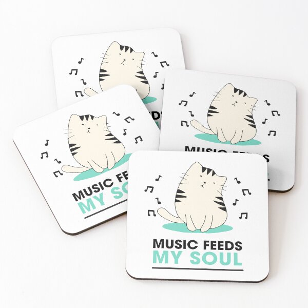 Item preview, Music Feeds My Soul For Music Lovers designed and sold by jortan1.