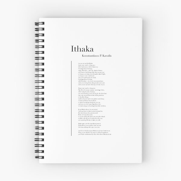 Item preview, Ithaka by Konstantinos P. Kavafis designed and sold by wisemagpie.