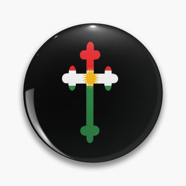 Item preview, Kurdish Flag Cross designed and sold by KurdishShops.
