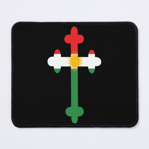 Item preview, Kurdish Flag Cross designed and sold by KurdishShops.
