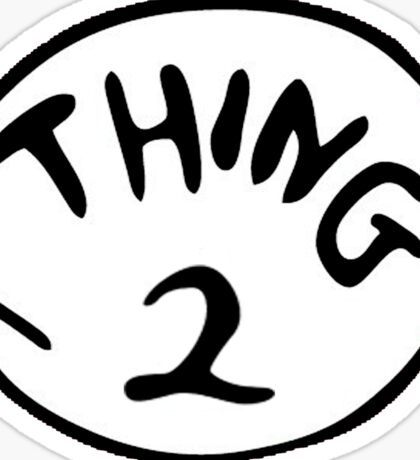 Thing 1: Stickers | Redbubble