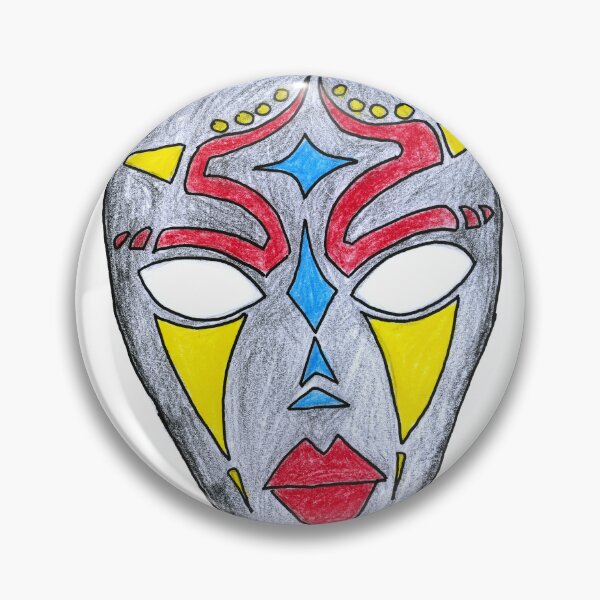 Item preview, African Colour Mask Tribe Unique Art Design designed and sold by HighArtDesigns.