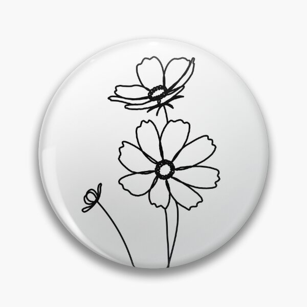 Item preview, Cosmos flower designed and sold by KP-Pattern.