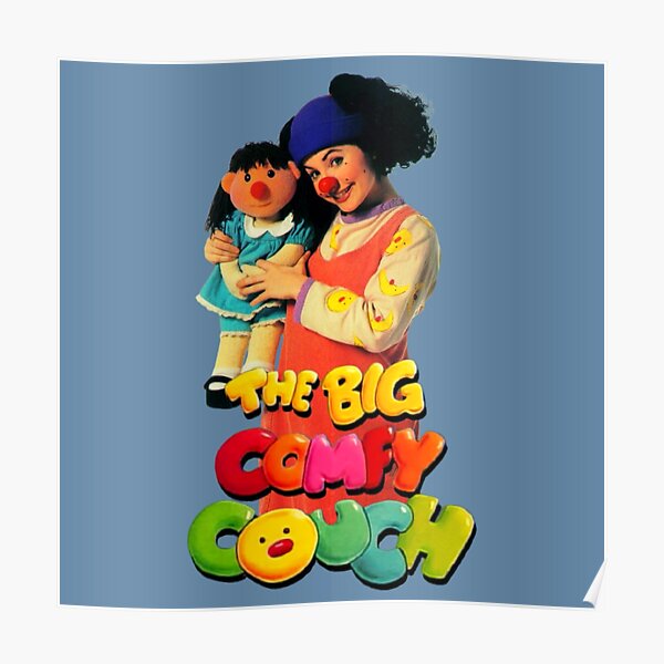 "Molly Big Comfy Couch" Poster by SillyFun Redbubble