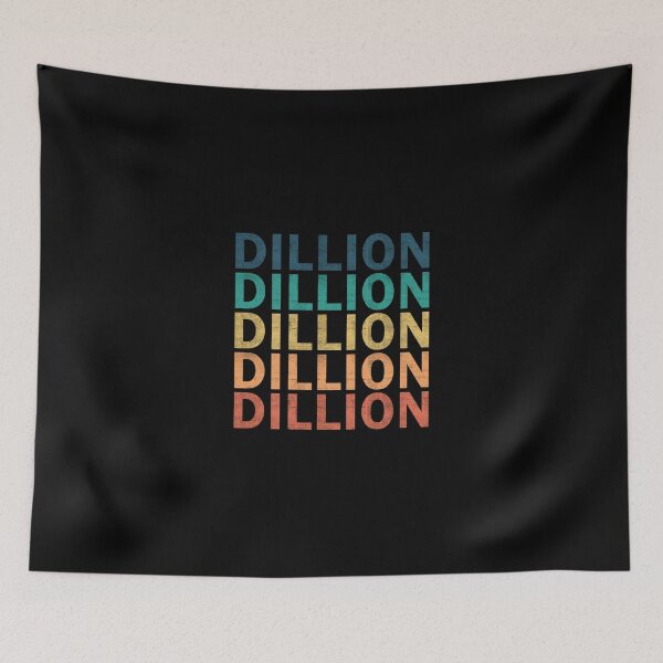 Item preview, Dillion Name T Shirt - Dillion Vintage Retro Name Gift Item Tee designed and sold by geniajmk13.