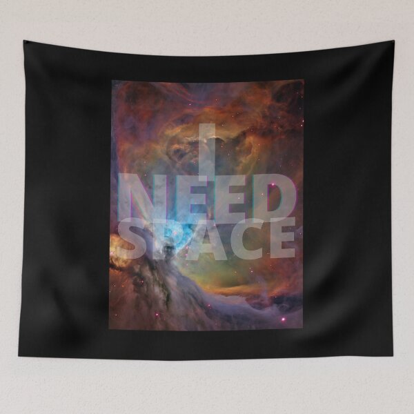 Item preview, I Need Space - Rainbow Galaxy 5 designed and sold by Quirkdom.