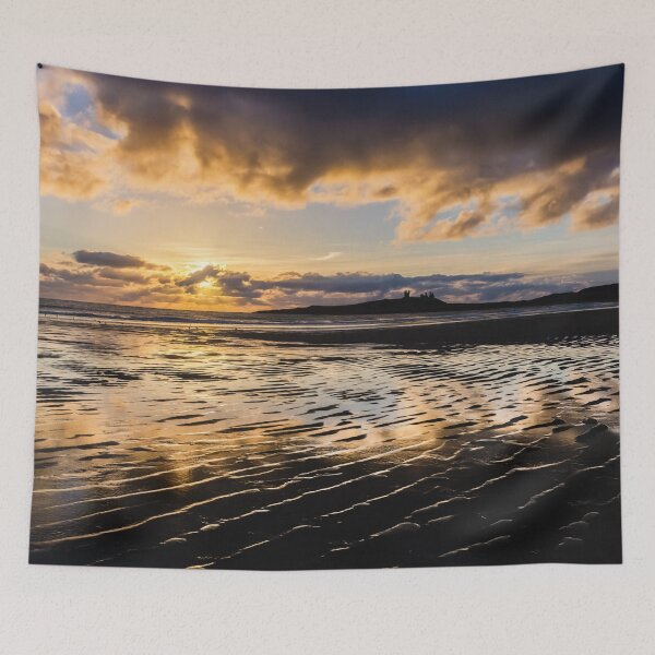 Item preview, Dunstanburgh Castle at Sunrise designed and sold by heidipics.