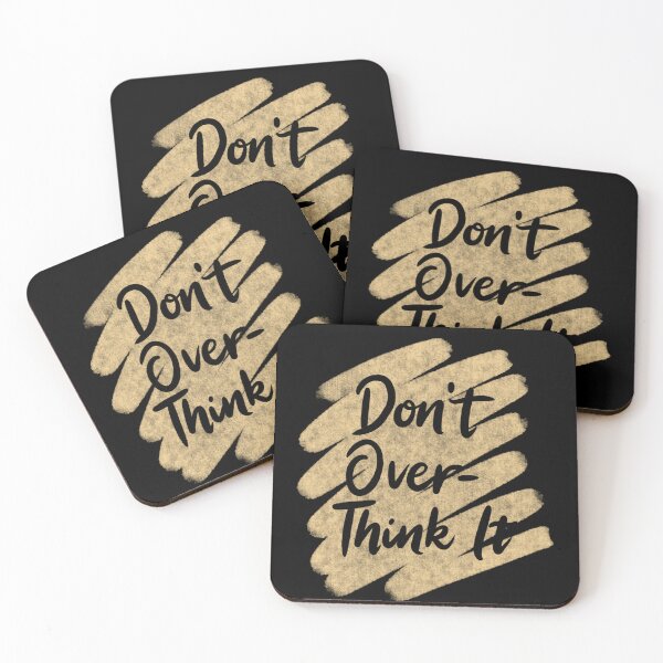 Item preview, Don't Over-Think it , Stop Overthinking , I think to much designed and sold by Designting.
