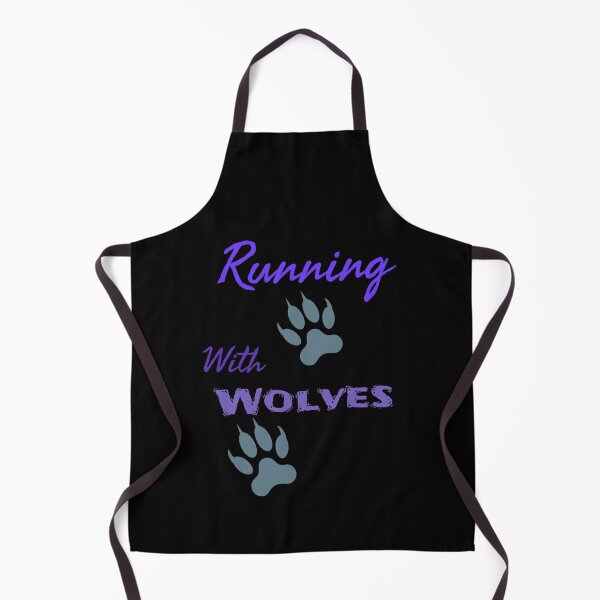 Item preview, Running With Wolves Graphic (Purple on Black) designed and sold by GladBlackLamb.