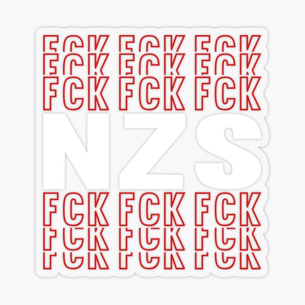 Fck Nzs - Antifaschist Transparenter Sticker