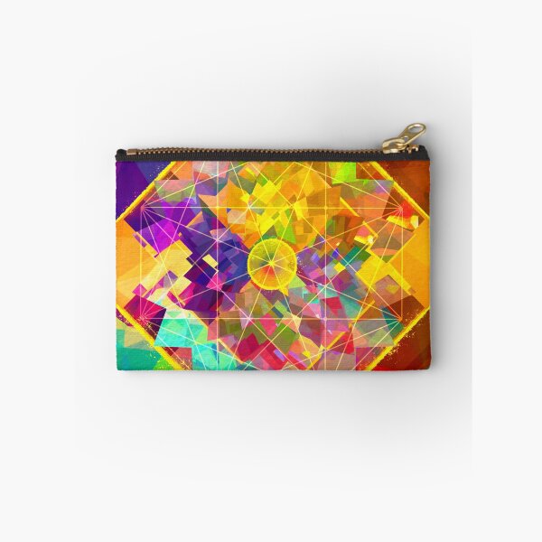 Item preview, Meeting point geometric rainbow abstract art  designed and sold by stuukstly.
