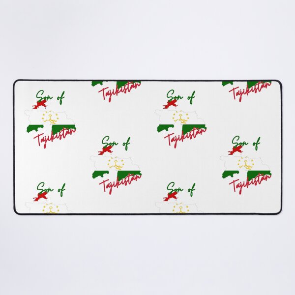 Item preview, Son of Tajikistan Map Flag designed and sold by NovawayDirect.