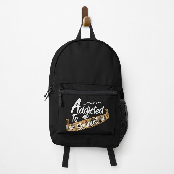 Item preview, Addicted To Sawdust - Woodworking Carpentry Fun Graphic - Fun Woodworking Gifts designed and sold by WoodWorkingInc.