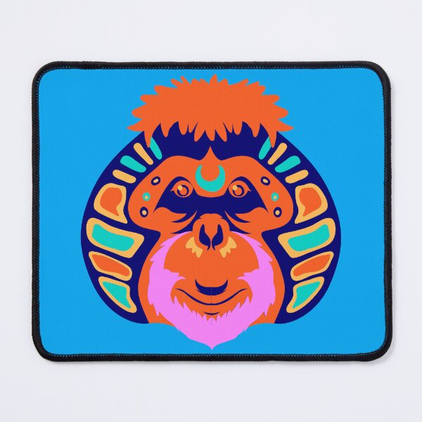Item preview, Colorful gorilla face designed and sold by GEWINN.