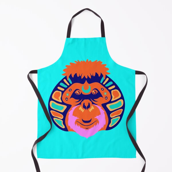 Item preview, Colorful gorilla face designed and sold by GEWINN.