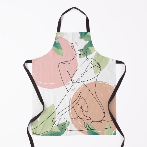 Item preview, Colorful one line woman art designed and sold by TheMoodyQueen.