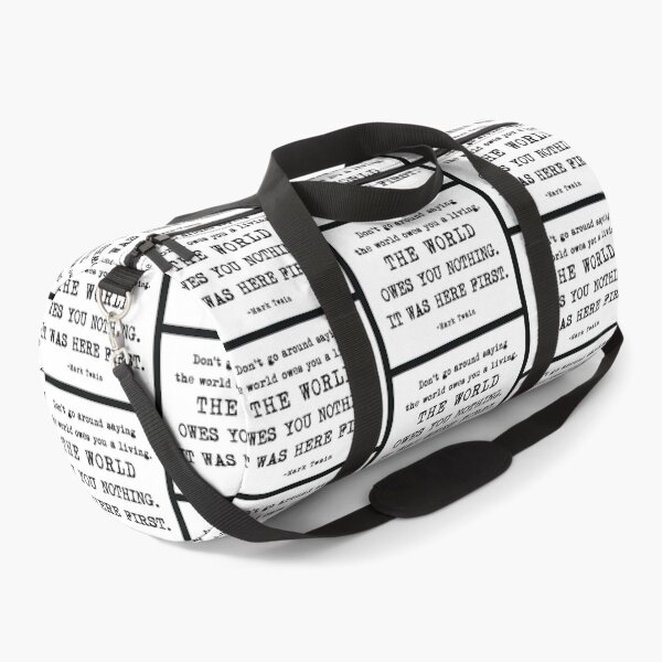 Item preview, The World owes you nothing quote designed and sold by Laccy.