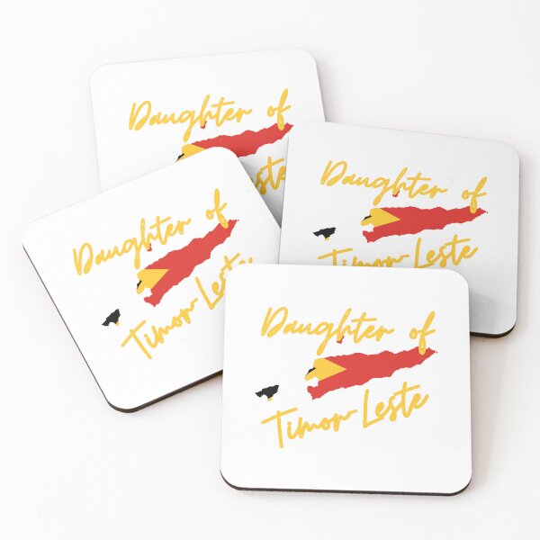 Item preview, Daughter of Timor-Leste Map Flag designed and sold by NovawayDirect.