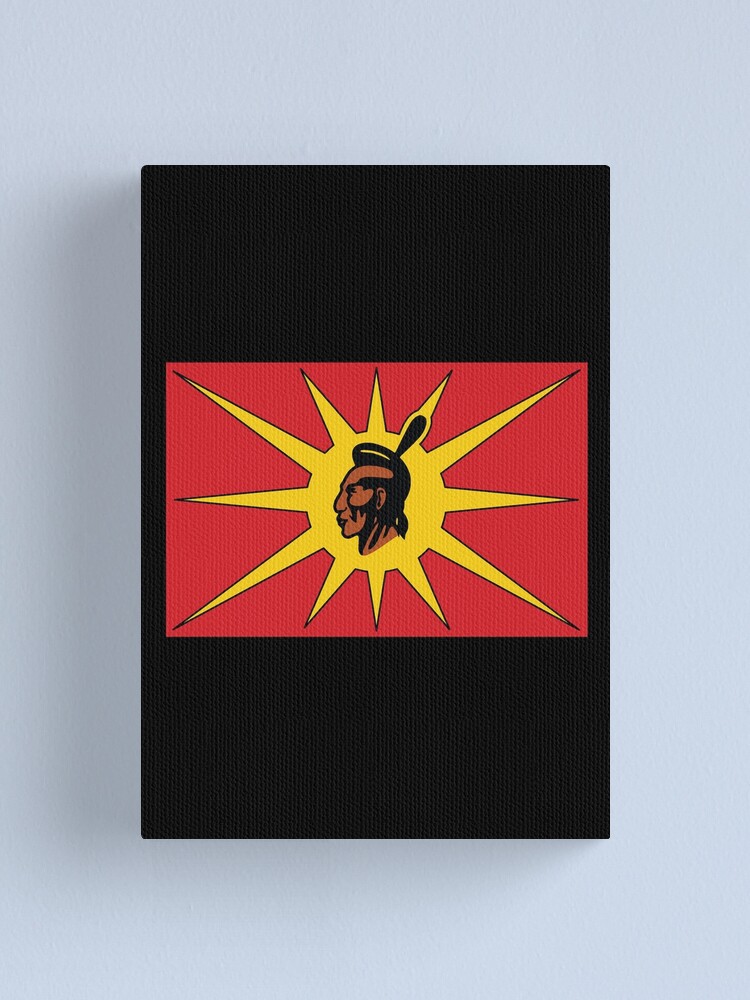 The Ieweras Gray Women's Warrior Flag - Mohawk Warrior Flag