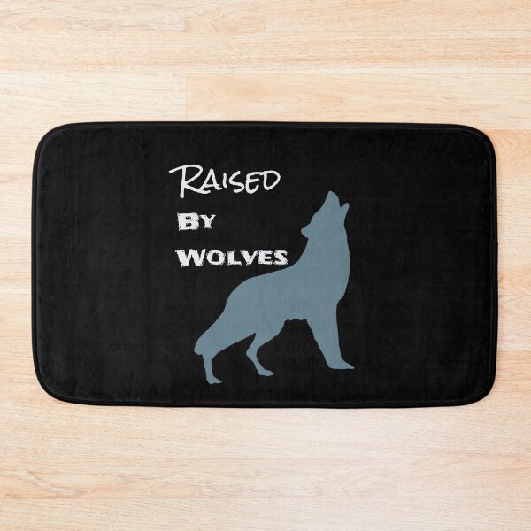 Item preview, Raised by Wolves Graphic (White on Black)   designed and sold by GladBlackLamb.