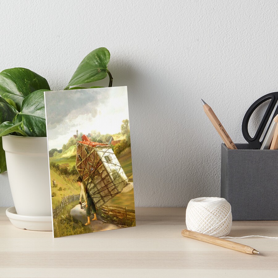 Item preview, Art Board Print designed and sold by DVerissimo.