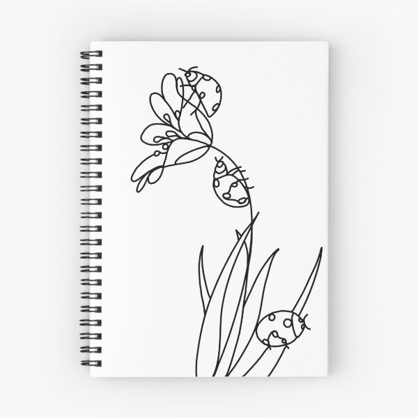 Item preview, Ladybug and flower designed and sold by KP-Pattern.